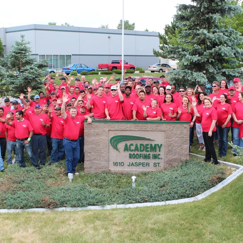 Slide of Academy Roofing