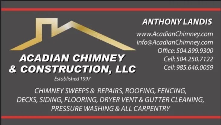 Slide of Acadian Chimney & Construction