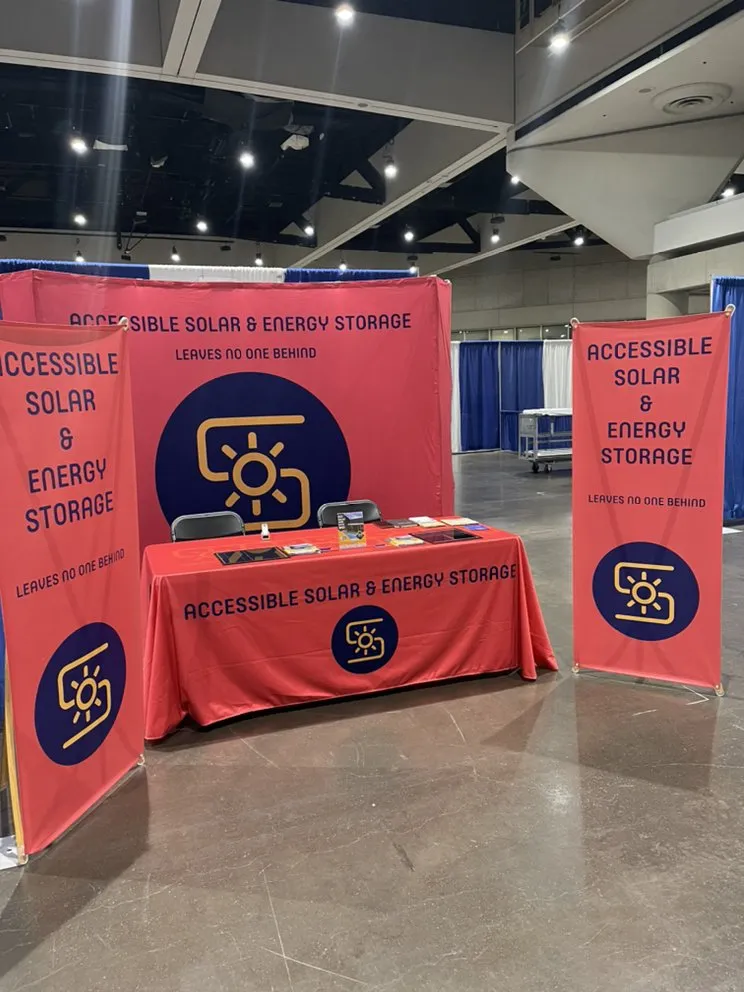 Slide of Accessible Solar & Energy Storage