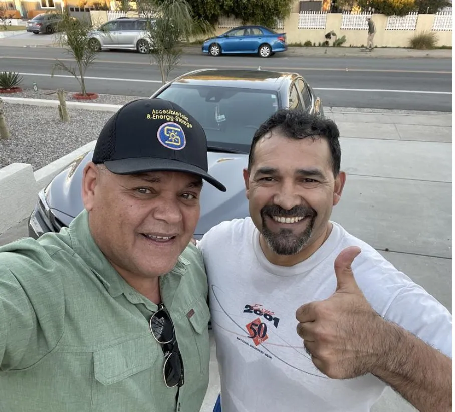 Slide of Accessible Solar & Energy Storage