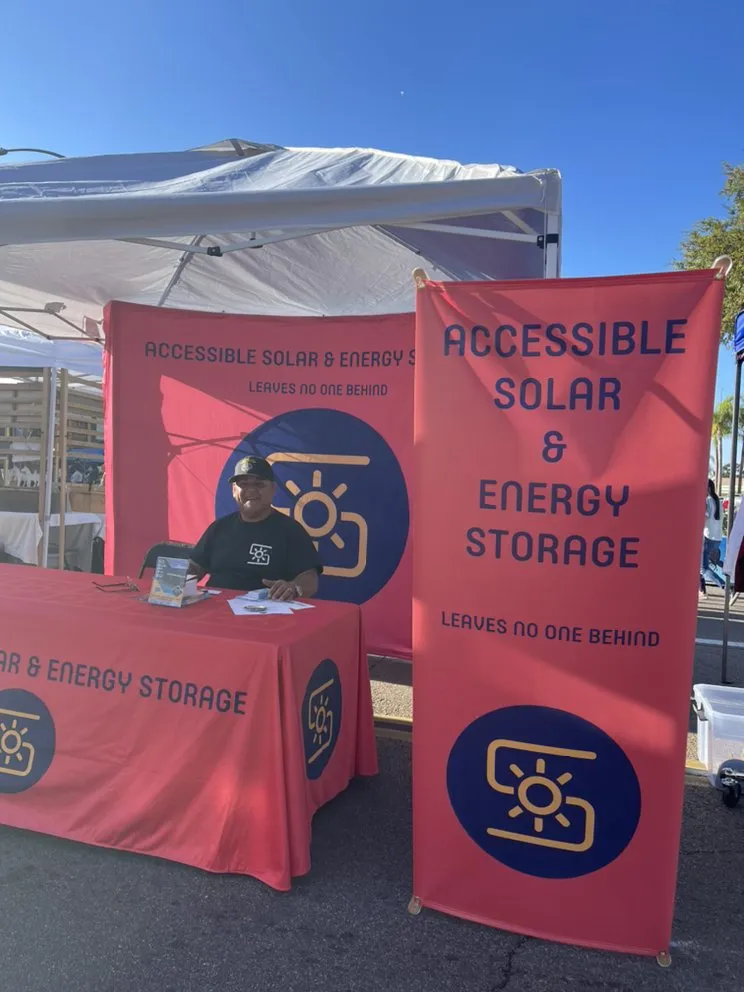 Slide of Accessible Solar & Energy Storage