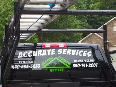Slide of Accurate Gutter & Chimney Cleaning