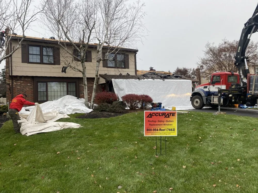 Slide of Accurate Roofing & Siding