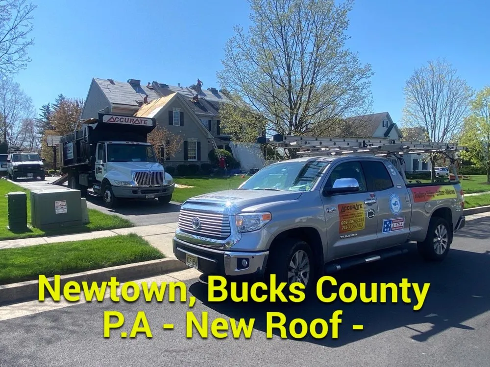 Slide of Accurate Roofing & Siding