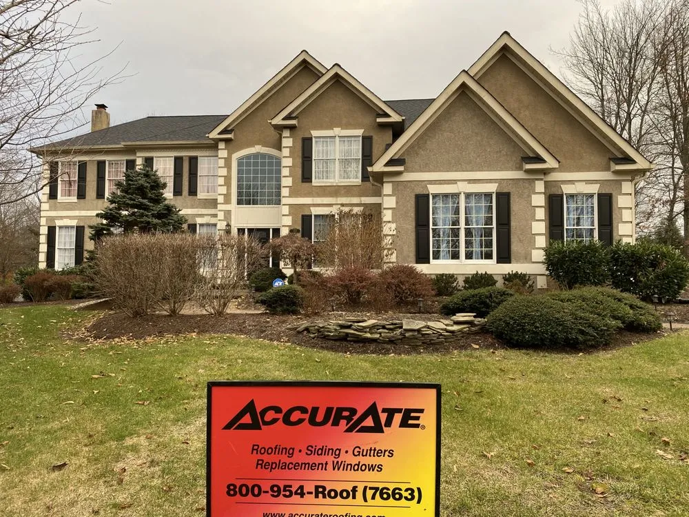 Slide of Accurate Roofing & Siding