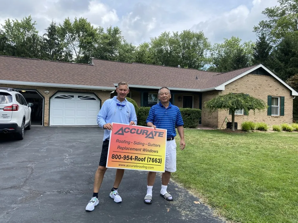 Slide of Accurate Roofing & Siding