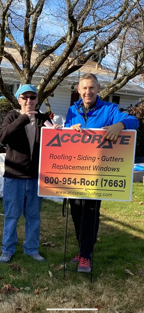 Slide of Accurate Roofing & Siding