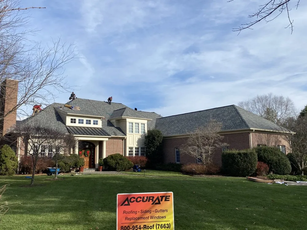 Slide of Accurate Roofing & Siding