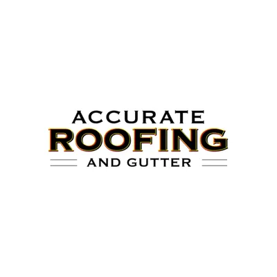 Accurate Roofing and Gutter Logo