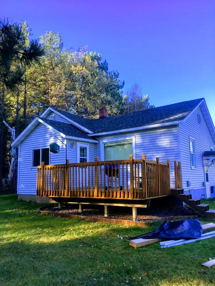 Reliable residential roofing service in Solon Springs, WI by Ace Builders