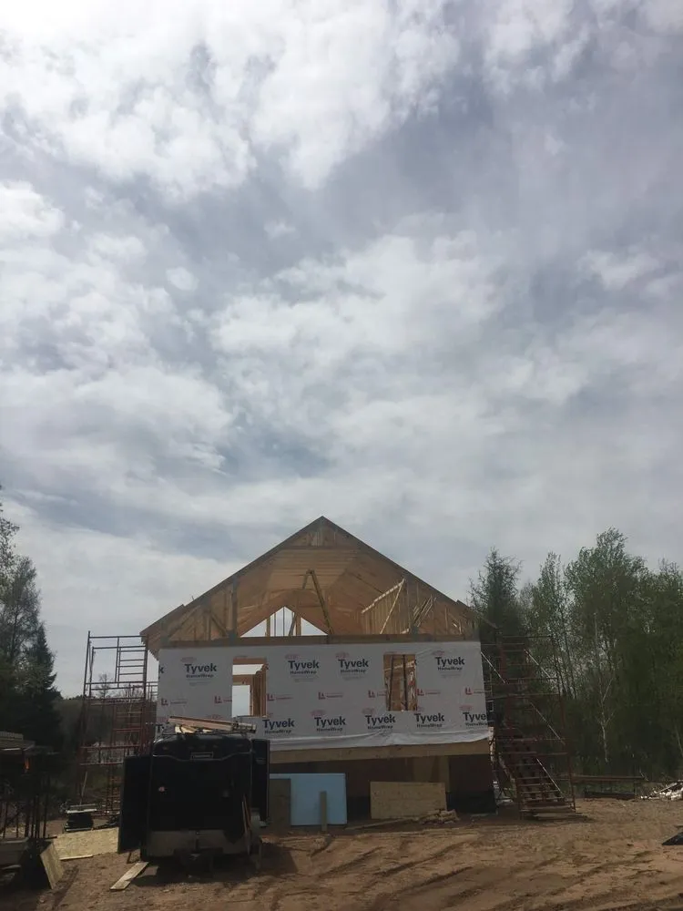 Emergency metal roofing installation in Solon Springs, WI by Ace Builders