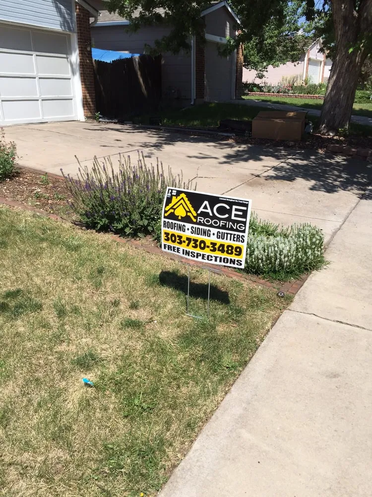 Slide of Ace Roofing