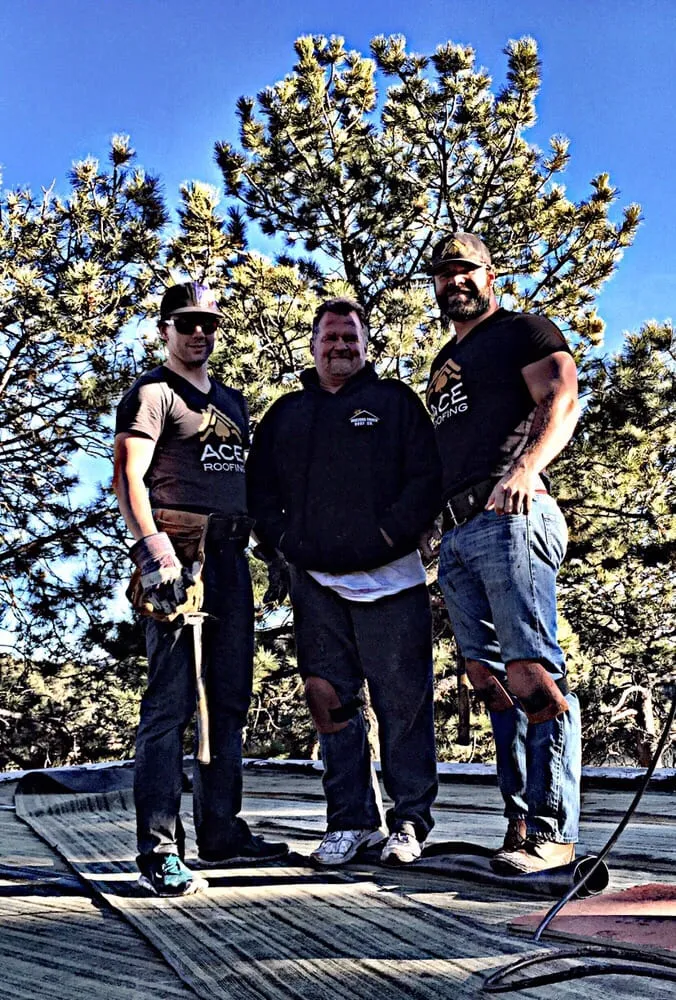 Slide of Ace Roofing