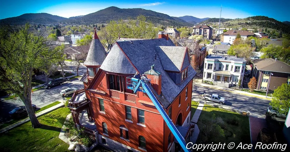 Emergency storm damage roof repair with free inspection in Wilsall, MT by Ace Roofing, LLC