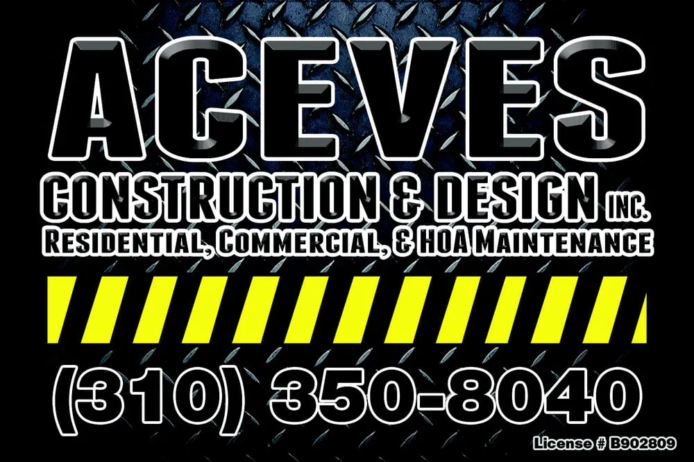 Slide of Aceves Construction and Design