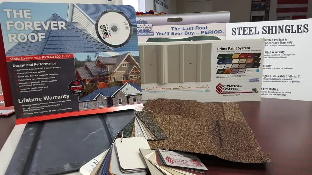 Slide of Achitectural Metal Roofing Supply