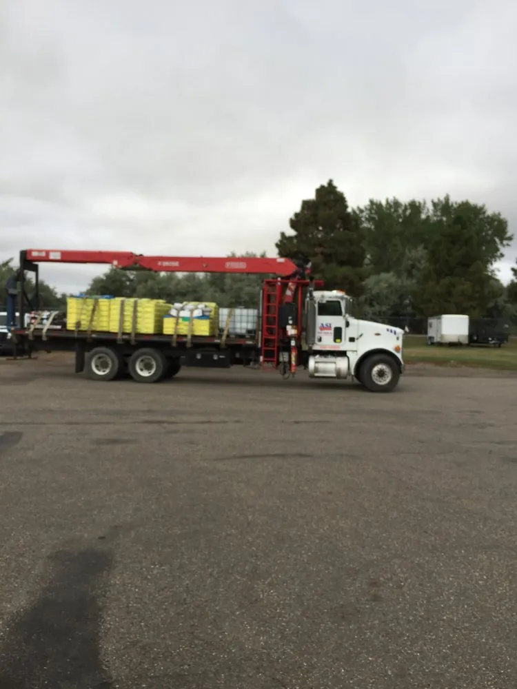 Slide of Acker Supply