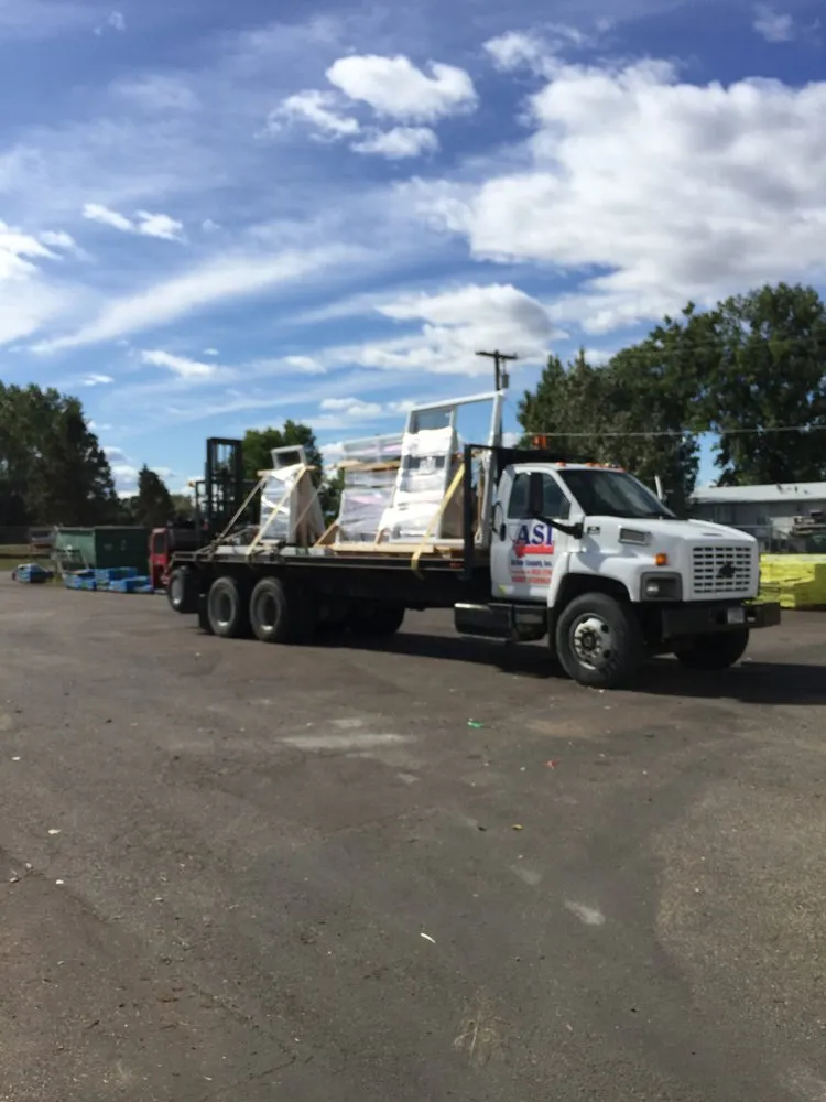 Slide of Acker Supply