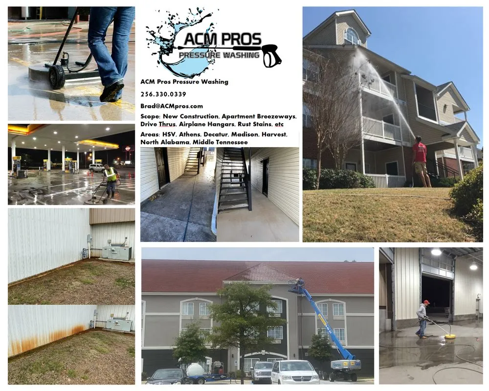 Slide of ACM Pros Pressure Washing