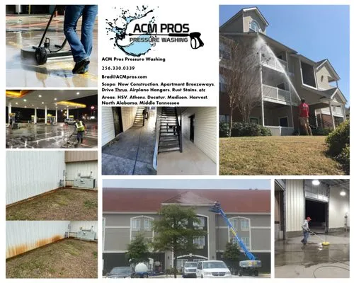 ACM Pros Pressure Washing Logo