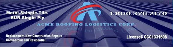Slide of ACME Roofing Logistics