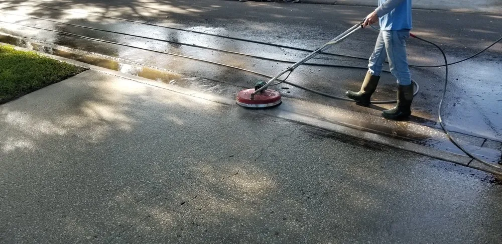 Slide of Action Plus Pressure Cleaning