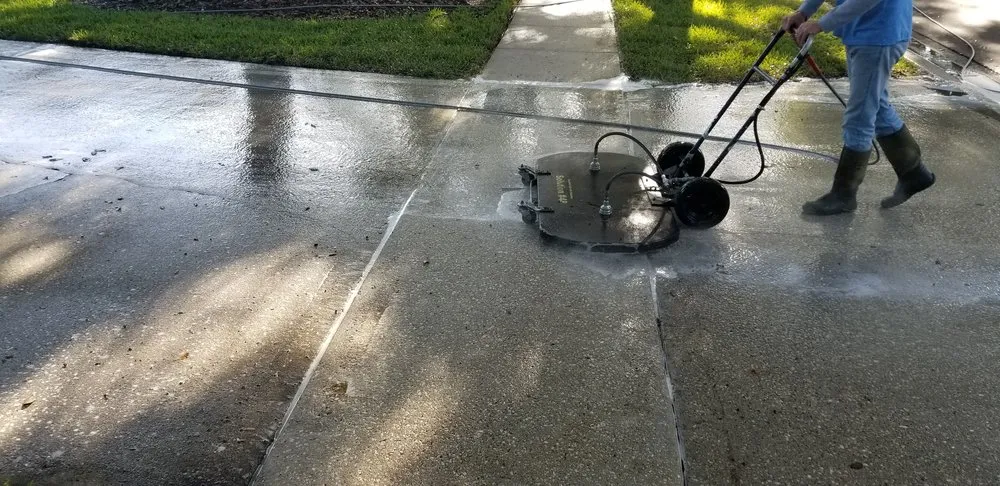 Slide of Action Plus Pressure Cleaning