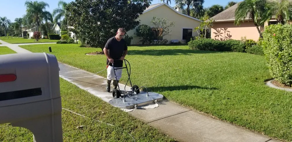 Slide of Action Plus Pressure Cleaning