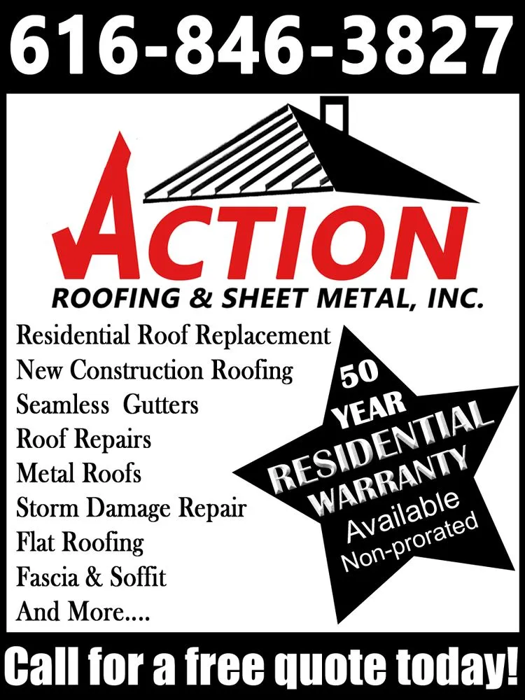 Slide of Action Roofing & Sheet Metal