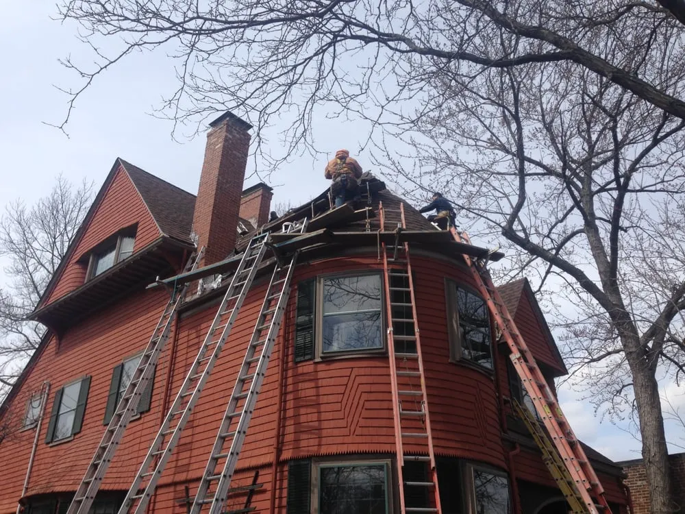 Slide of Action Roofing