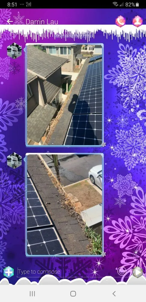 Slide of Action Roofing Hawaii