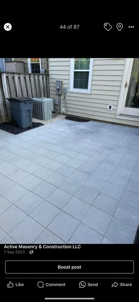 Slide of Active Masonry And Construction