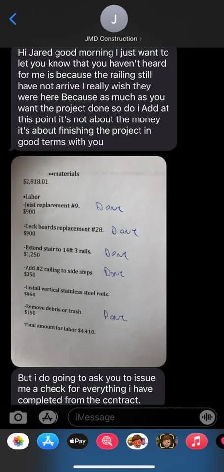 Slide of A&D Construction