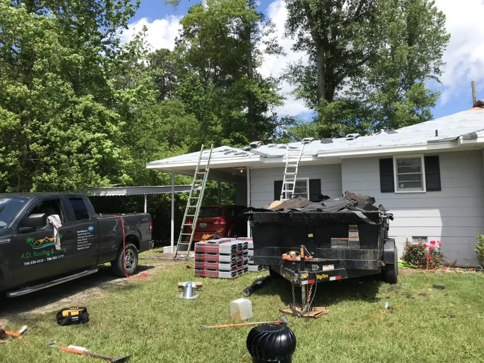 Slide of A.D Roofing & Siding