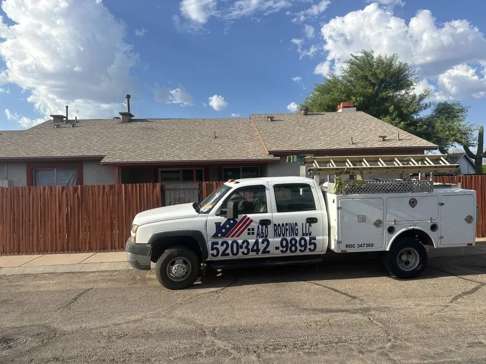 Slide of A&D Roofing