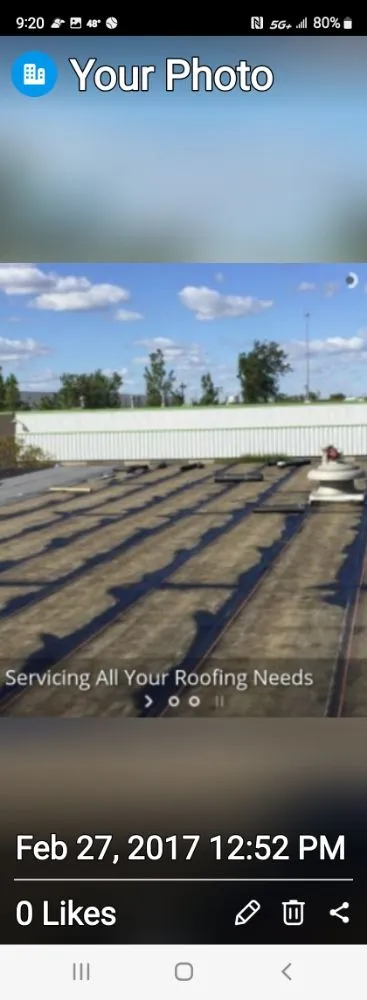 Slide of Adams & Son's Roofing