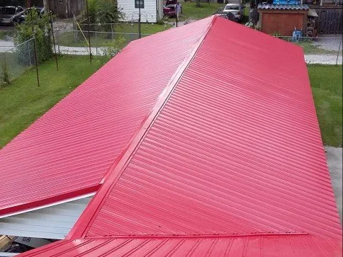 Slide of Adams Metal Roofing