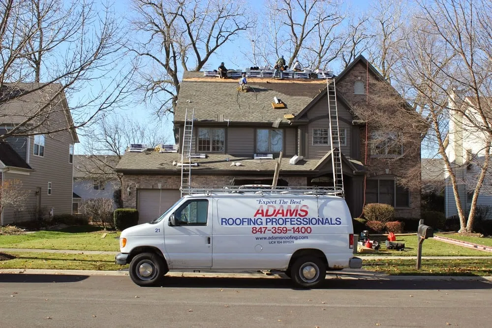 Slide of Adams Roofing Professionals