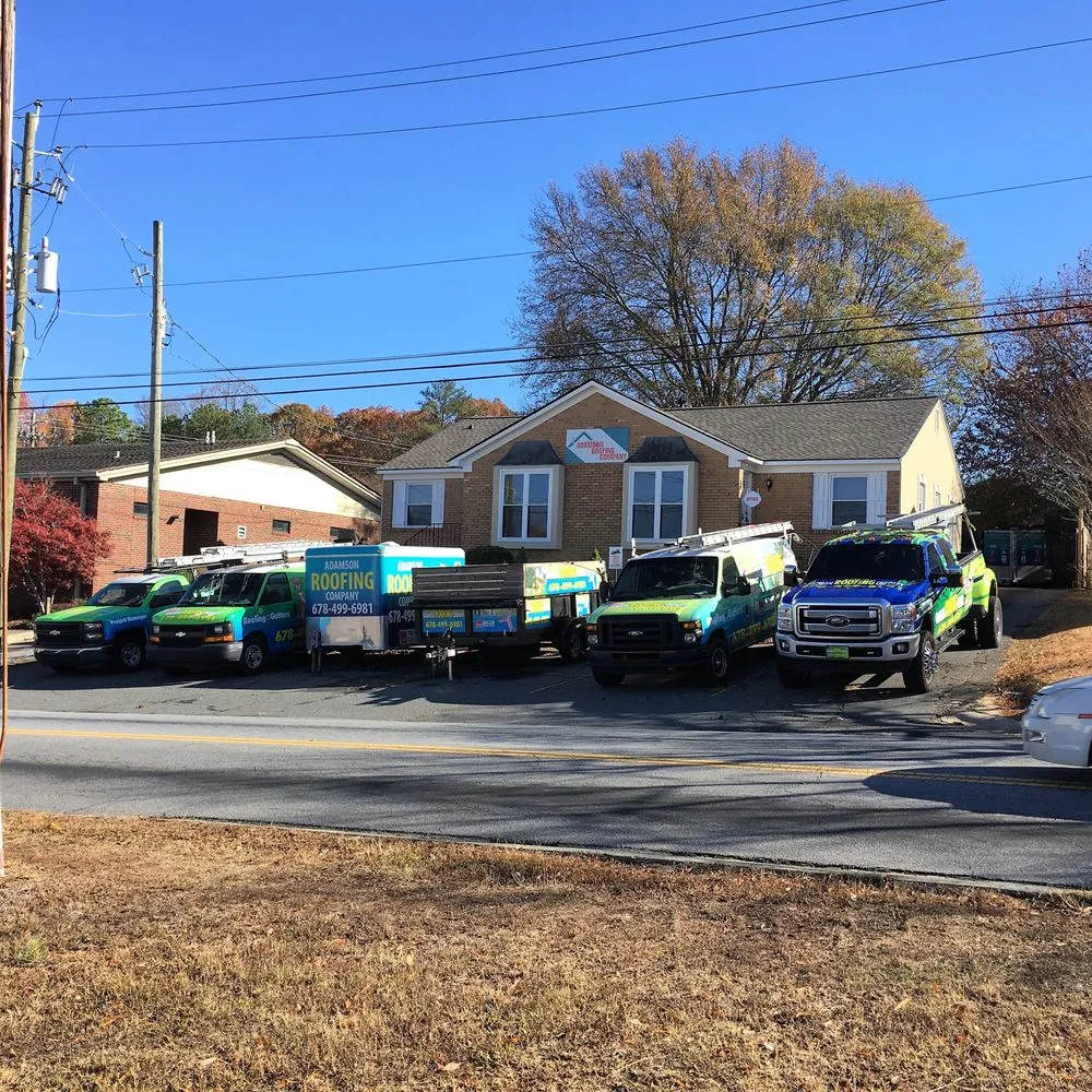 Slide of Adamson Roofing Company