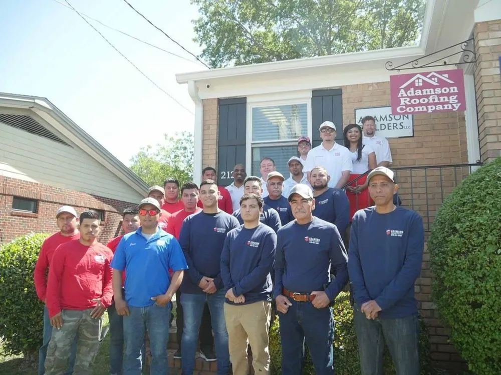 Slide of Adamson Roofing Company