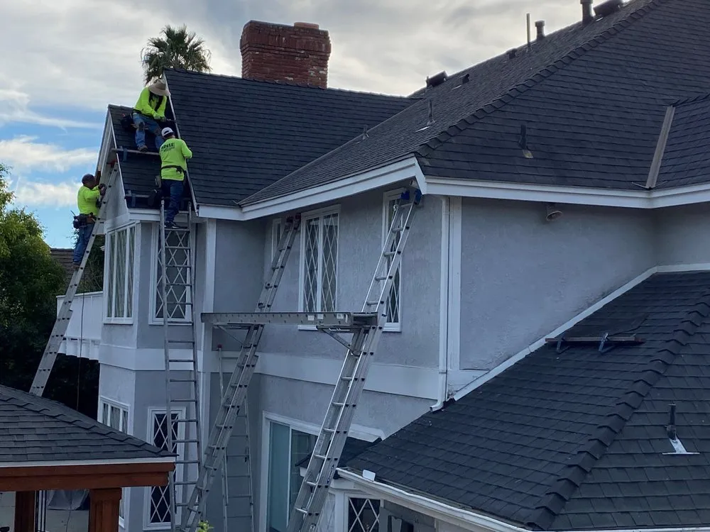 Professional roof repair after storm damage in Margarita, CA by Adele Roofing