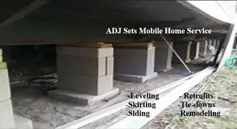 Slide of A.D.J Sets Mobile Home Service