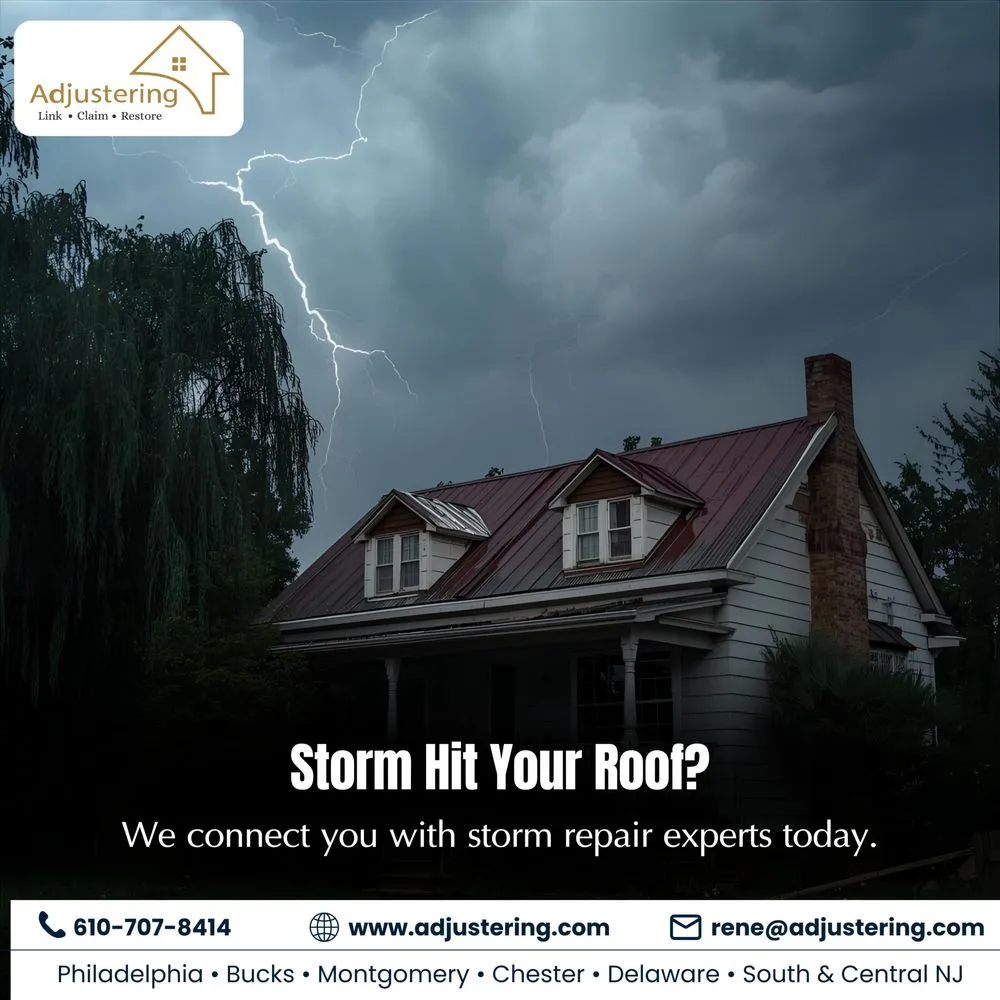 Trusted roof installation after storm damage in Huntingdon Valley, PA by Adjustering