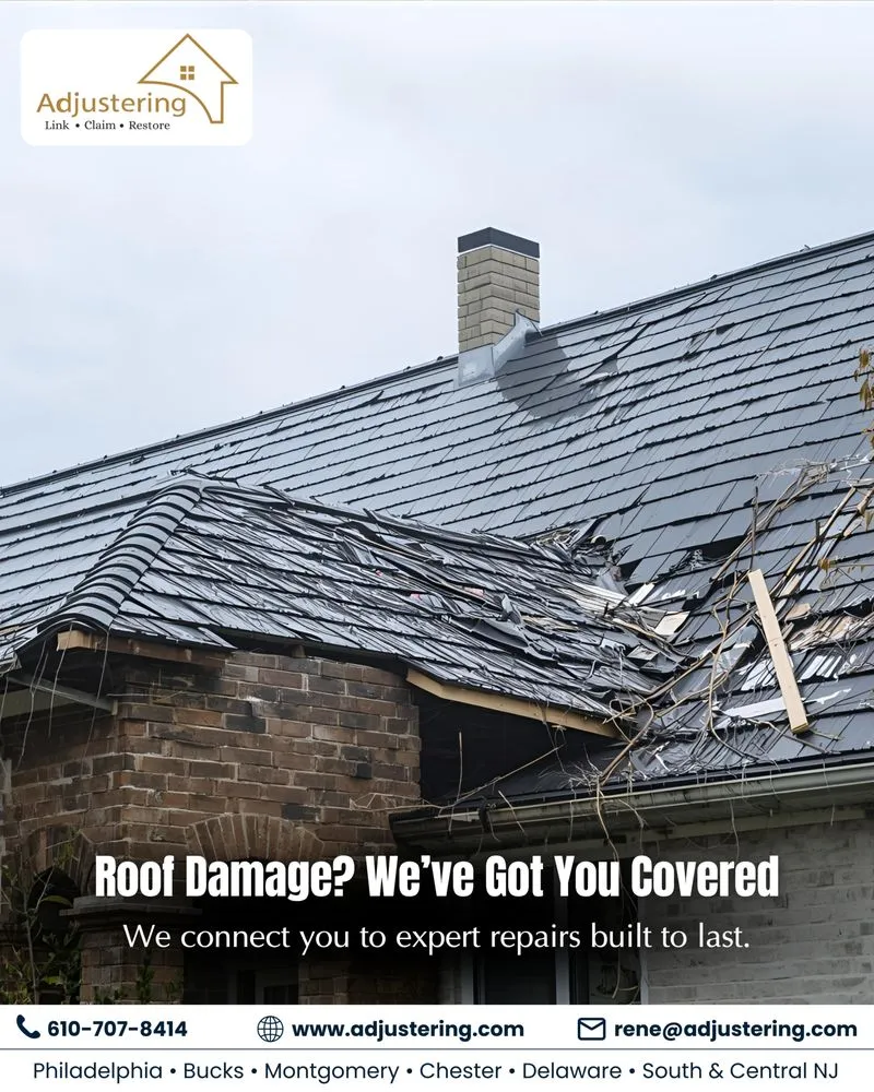 Local roof installation experts serving Huntingdon Valley, PA - Adjustering