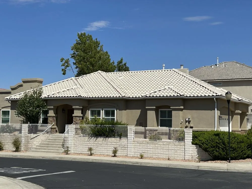Slide of Adobe Roofing
