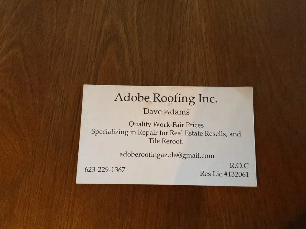 Slide of Adobe Roofing