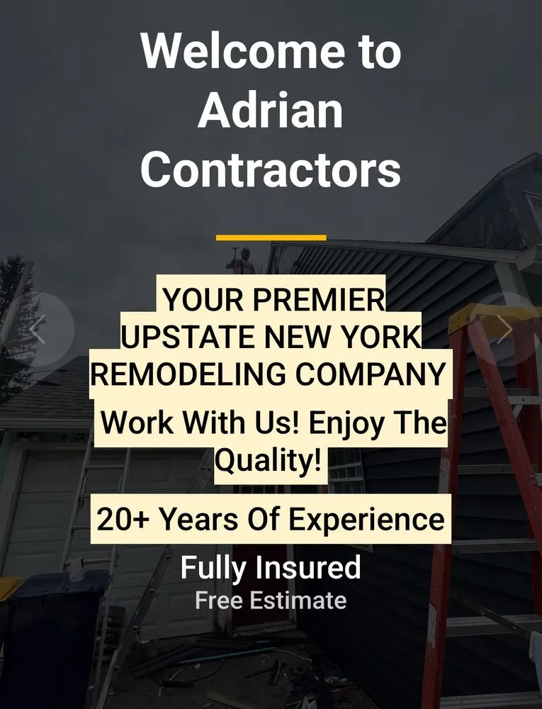 Slide of Adrian Contractors