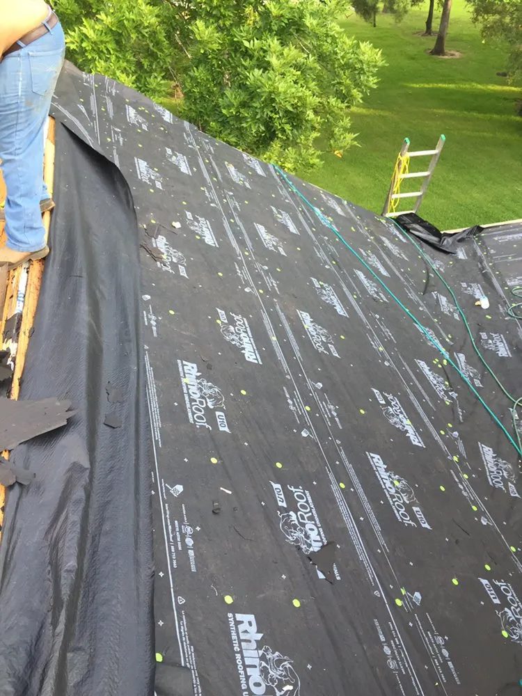 Professional storm damage roof repair in Goodrich, TX - Advanced Construction Concepts