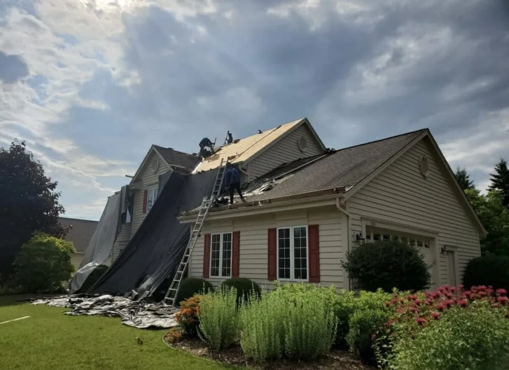 Professional roof repair for residential properties across Greendale Wisconsin, WI - Advanced Home Exterior