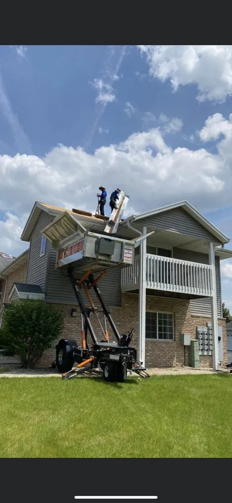 Top-rated roof repair after storm damage in Greendale Wisconsin, WI by Advanced Home Exterior